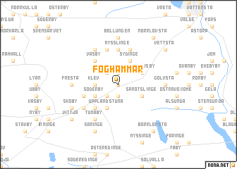 map of Foghammar