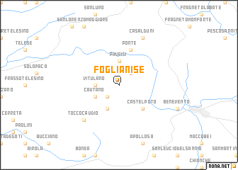 map of Foglianise