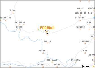 map of Fogodji