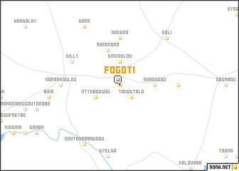 map of Fogoti