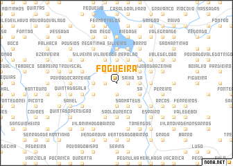 map of Fogueira