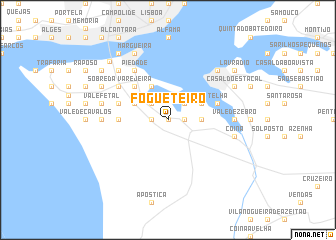 map of Fogueteiro