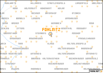 map of Föhlritz