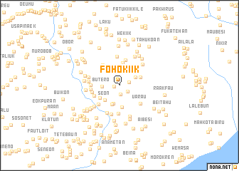 map of Fohokiik