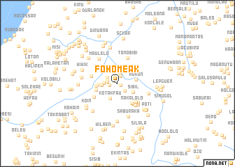 map of Fohomeak