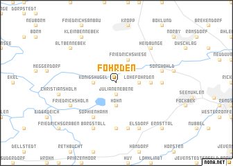 map of Föhrden