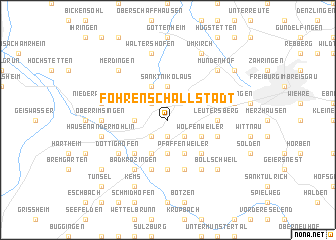 map of Föhrenschallstadt