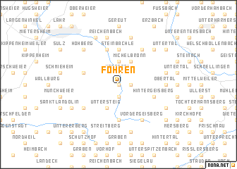 map of Fohren