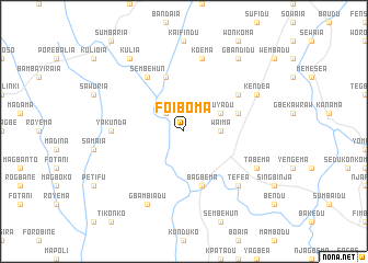 map of Foiboma