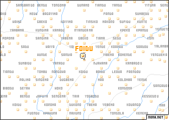 map of Foidu