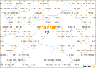 map of Foilebar