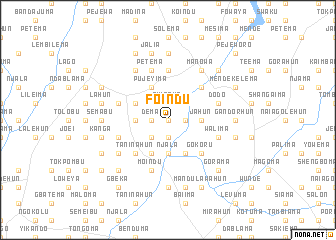 map of Foindu