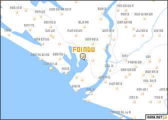 map of Foindu