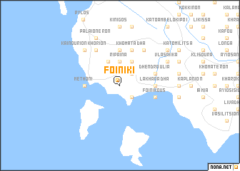 map of Foiníki