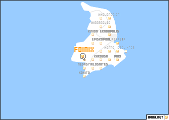 map of Foínix