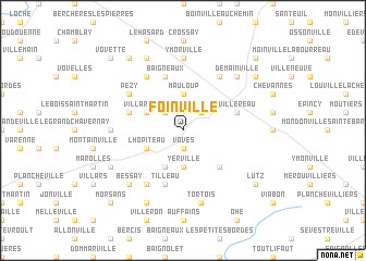 map of Foinville