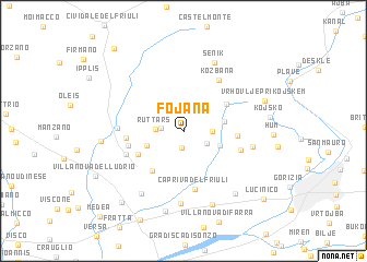 map of Fojana