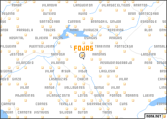 map of Fojas