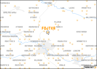 map of Fojtka