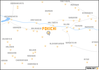 map of Fokichi