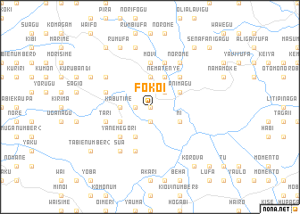 map of Fokoi