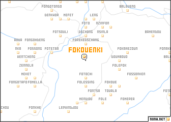 map of Fokouenki