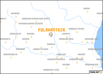 map of Folahanteza