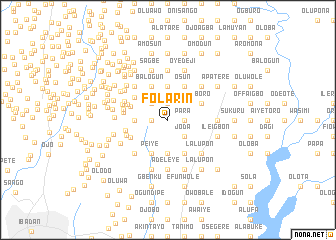 map of Folarin