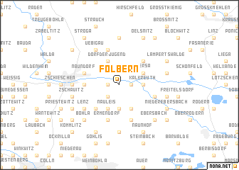 map of Folbern