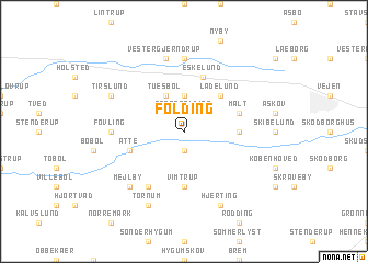 map of Folding