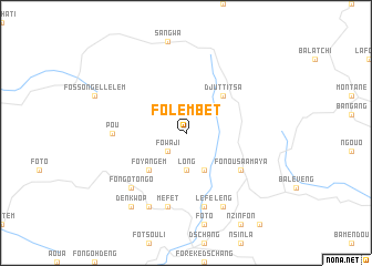 map of Folembet