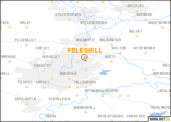 map of Foleshill