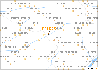 map of Folgas