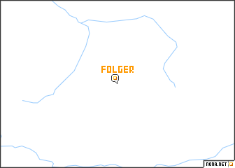 map of Folger