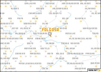 map of Folgosa