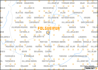 map of Folgueirúa