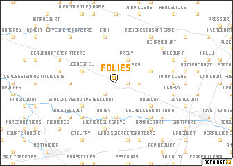 map of Folies