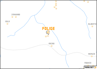 map of Folige