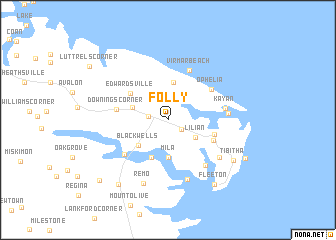 map of Folly