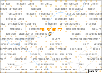 map of Fölschnitz