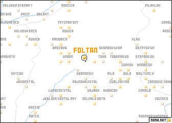 map of Foltan