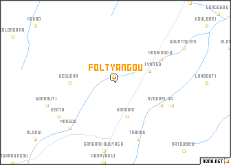 map of Foltyangou