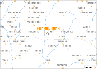 map of Fomangkuma