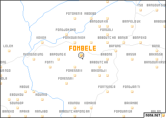 map of Fombelé