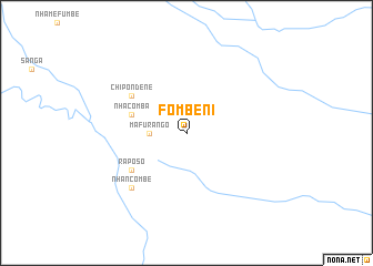 map of Fombeni