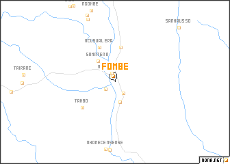 map of Fombe