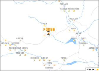 map of Fombe