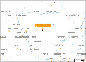 map of Fombuena