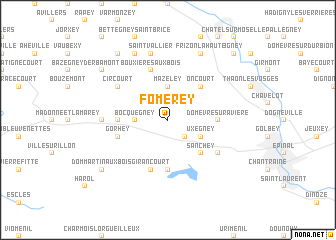 map of Fomerey