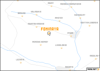 map of Fominaya